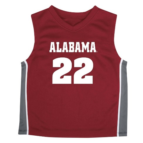 NCAA Alabama Crimson Tide Boys' Toddler Basketball Jersey - 2T