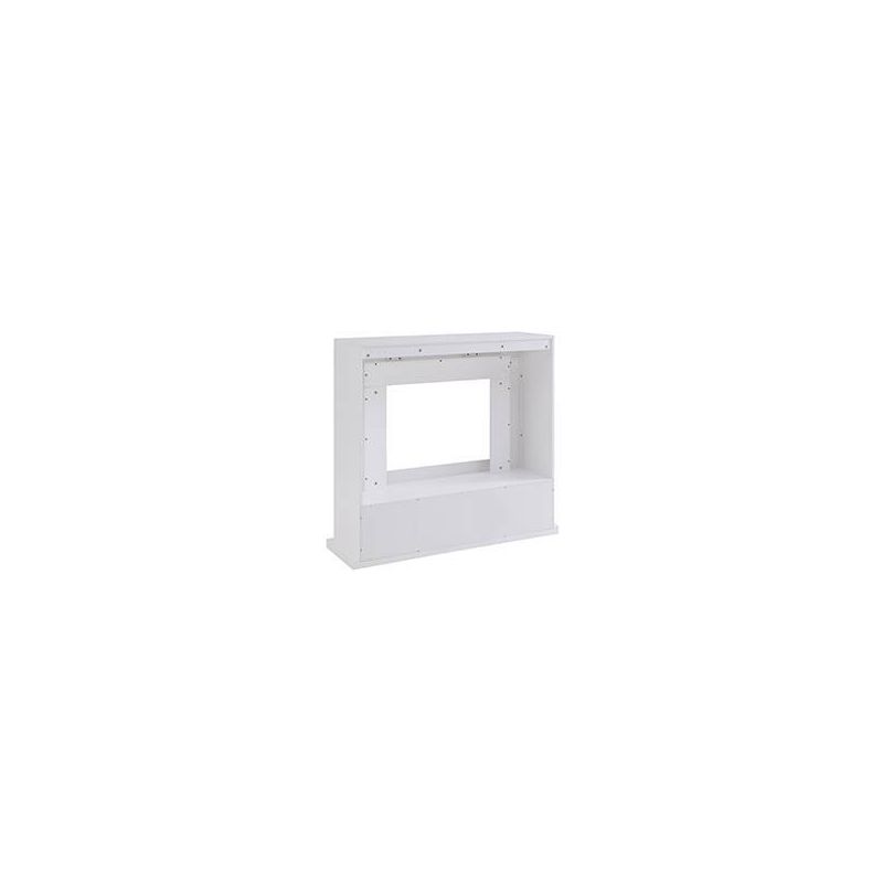 Lockman Stainless Steel Fireplace White - Aiden Lane, 5 of 12