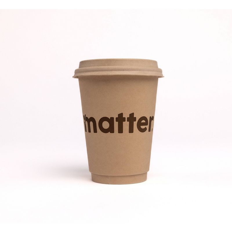 Matter Hot Cup with Lid - 12oz/10ct, 4 of 8