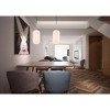 Elegant Lighting Kasey 1-Light Honey Gold Pendant with Round Canopy - 2 of 4
