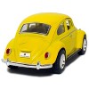 KiNSMART - 1967 Volkswagen Classic Beetle 5 Inch 1:32 Scale Die Cast Metal Model Toy (Yellow) - 4 of 4