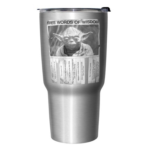 Star Wars Yoda Best Dad Ever Travel Mug - WHITE