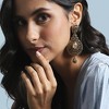 SOHI Women's Crystal Drop Earrings - 3 of 4