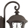 John Timberland Traditional Outdoor Wall Light Fixture Bronze 22 1/4" Clear Hammered Glass for Exterior House Porch Patio Deck - 3 of 4