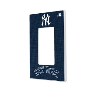 MLB American League Teams Solid Hidden-Screw Light Switch Plate for Single Rocker - 1 of 4