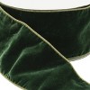 Green Wired Ribbon 4" x 10 Yds. - 3 of 3