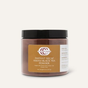 Civilized Coffee Instant Decaf Black Tea Powder Assam (8 oz) - 1 of 4