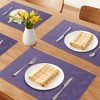 REGALWOVEN Farmhouse Placemats Set of 8 Woven Placemats for Dining Table Decor Indoor Washable Kitchen Table Mat - 2 of 4