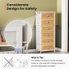 Pellebant Vertical Dresser for Bedroom 6 drawer Storage Tower Steel Frame Wood Top Easy Pull Non-woven Fabrics Drawer - 4 of 4
