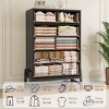 4+2 Dresser for Bedroom, 46.6" Tall Dresser, Tall Drawer with Storage Freestanding, Wooden Closet Storage Chest for Living Room - 4 of 4