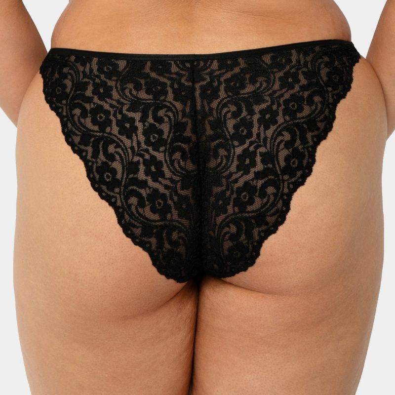 Smart & Sexy Women's Signature Lace String Panty 6 Pack, 3 of 7