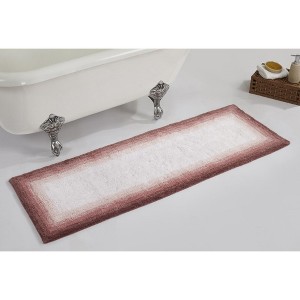 Torrent Collection 100% Soft Cotton Tufted Weave Bath Rug, Ombre Pattern, Highly Absorbent, Machine Washable Bathroom Mat for Multipurpose Use - 1 of 4