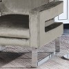 Kirkwood Modern Glam Velvet Club Chair - Christopher Knight Home - 4 of 4