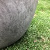 Rosemead Home & Garden, Inc.14" Wide Kante Lightweight Modern Concrete Outdoor Planter Pot Natural Concrete - 2 of 4