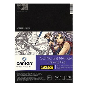 Canson Comic and Manga 9" x 12" Drawing Sketch Pad 20 Sheets/Pad (22270) - 1 of 1