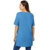 Woman Within Perfect Short-Sleeve Boatneck Tunic - 3 of 4