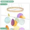 Unique Bargains Handcrafted Colorful Seashell Coastal-Inspired Wind Chime 5.1" x 13.8" 1 Pc - 2 of 4