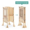 Guidecraft Contemporary Kitchen Helper Step Stool: Adjustable, Folding Montessori Toddler Tower - Safety Learning Furniture - 4 of 4
