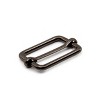 Dritz 12ct Buckles Adjustable Slide 1'' Gunmetal: Metal Sewing Fasteners, 1'' Slide, 12 Pieces, Gray - 2 of 3