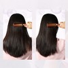 Unique Bargains Travel Wet Hair Detangling Brush Rose Gold Tone 1 Pc - 2 of 4