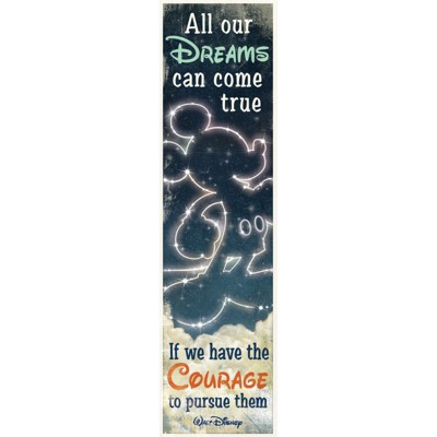 Eureka Walt Disney - All Our Dreams Vertical Banner (Pack of 6)
