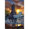 Trends International Vincent Hie - Unicorns On A Beach Unframed Wall Poster Prints - 4 of 4