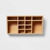 10" x 5" x 4" 12 Compartment Bamboo Countertop Organizer - Brightroom™ - image 3 of 4