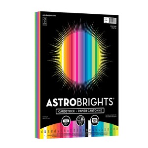 Astrobrights Cardstock Paper 65 lbs 8.5" x 11" 91398 - 1 of 4