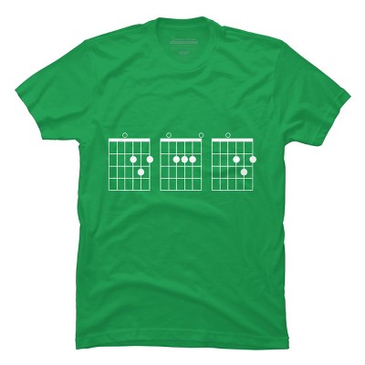 Men's Design By Humans Rocking Dad Guitar Chords By HoangCathrine T-Shirt