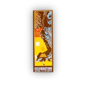 SalesOne LLC Star Wars A New Hope Movie Poster Pin | Artwork By Eric Tan | 2 Inches Tall - 1 of 4