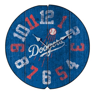 MLB Los Angeles Dodgers Imperial Round Vintage Wall Clock