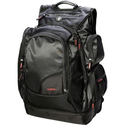 Codi Sport-Pak 17" Backpack - Ballistic Nylon, Nylon Interior - Checkpoint Friendly - Shoulder Strap, Handle - 19.5" Height x 15.5" Width x 11" Depth