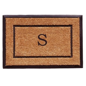 Calloway Mills 101631830A The General Monogram Doormat 18 In. x 30 In. - 1 of 3