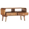 vidaXL TV Cabinet 35.4 inches x13.8 inches x18.5 inches  Solid Mango Wood - 2 of 4