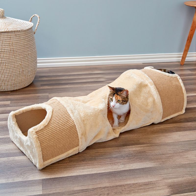 Two by Two New York -  Scratching Tunnel Cat Furniture - 42 in. Tall, 4 of 17