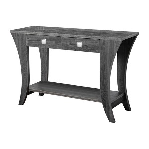 Arcana 2 Drawer Sofa Table Gray - HOMES: Inside + Out - 1 of 3