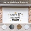 Big Dot of Happiness 1st Birthday Little Mr. Onederful - Peel and Stick Boy First Birthday Party Decoration - Wall Decals Backdrop - 2 of 4