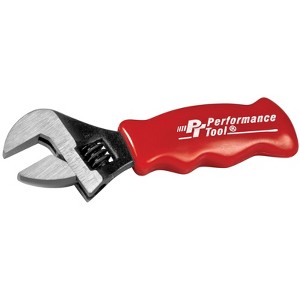 Performance Tool Metric and SAE Stubby Adjustable Wrench 6 in. L - Pack of 6 - 1 of 1