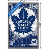 Trends International NHL Toronto Maple Leafs - Maximalist Logo 23 Framed Wall Poster Prints - 3 of 4