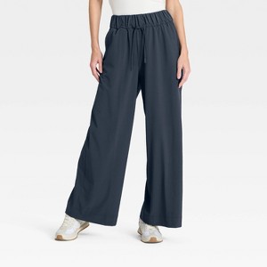 Women's Active Light High-Rise Wide Leg Pants - All In Motion™ - 1 of 4