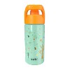 Zak Designs 16 fl oz Polypropylene Glow in the Dark Cypress Mickey Straw Bottle Orange/Teal Green - 2 of 4