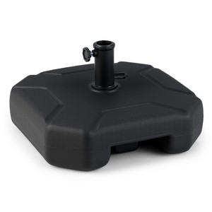 Tangkula Fillable Patio Umbrella Base Outdoor Market Umbrella Stand w/ Handle for Yard - 1 of 4