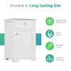 Mshliw 20" Bathroom Vanity with Ceramic Sink, Soft Closing Door, Storage Rack & Adjustable Shelve, Freestanding MDF Cabinet - 2 of 4