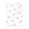 Hudson Baby Girls Cotton Poly Flannel Burp Cloths 8-Pack, One Size - 3 of 4