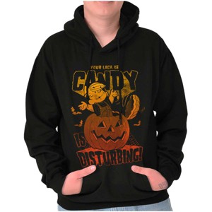 Retro Halloween Dennis Lack of Candy Hoodie Sweatshirt Women Men Brisco Brands - 1 of 4
