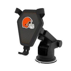Keyscaper Cleveland Browns Linen 10-Watt Wireless Car Charger - 1 of 4