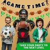 4E's Novelty 3 Football Garland Banners (9 Ft) for Football Party Decorations - Ideal for Football Birthday Party - 3 of 4