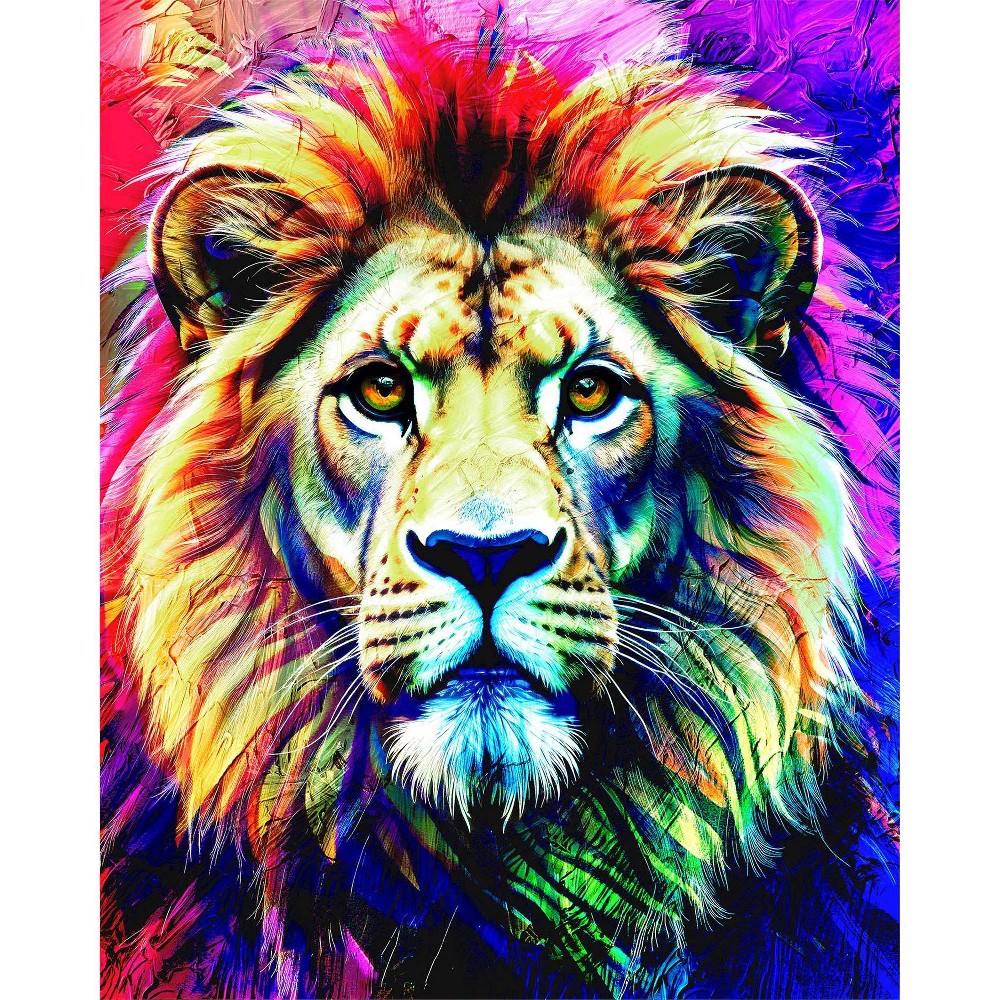 Photos - Jigsaw Puzzle / Mosaic Springbok Brave Colors of a Lion 500pc Jigsaw Puzzle 