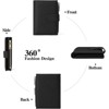 BEAFUP Small Leather Wallet for Women - with RFID Blocking  and Zipper Closure, 14 Card Slots & Coin Pocket for Everyday Carry, Travel - 2 of 4