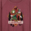Women's - Disney - Legendary Lightweight French Terry Wide Neck Long Sleeve Shirt - 2 of 4